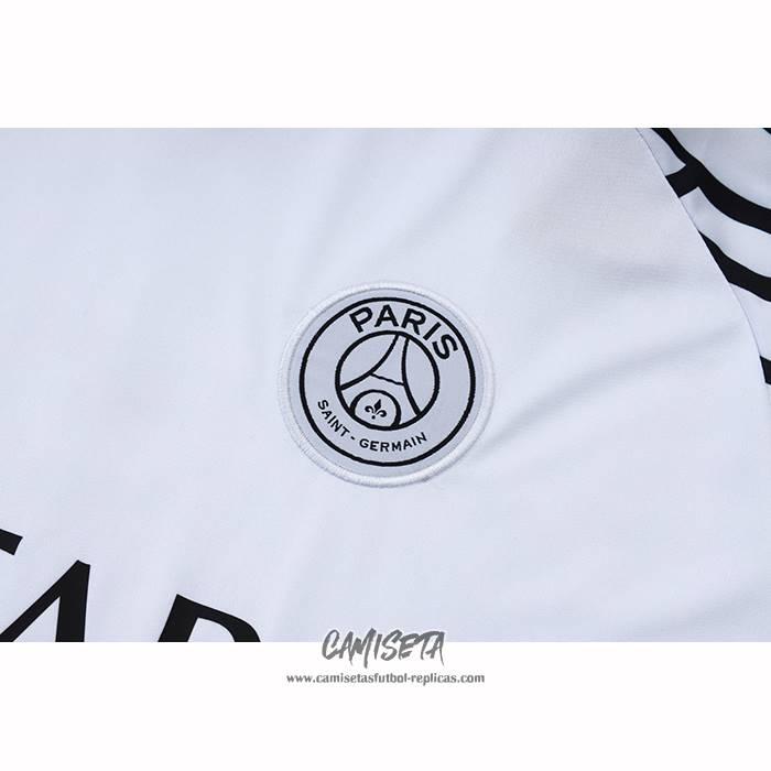 Chandal del Paris Saint-Germain Jordan 2025-2026 Manga Corta Blanco - Pantalon Corto